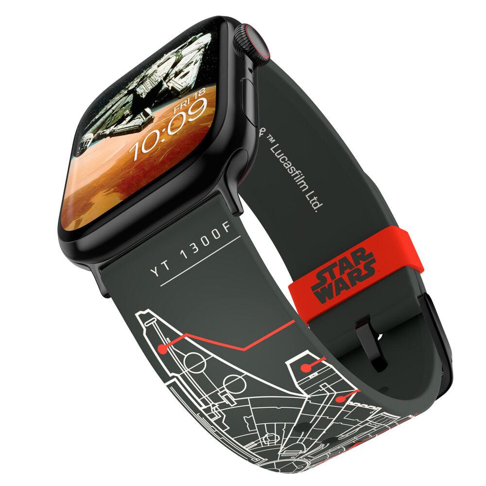 STAR WARS - Millennium Falcon Smartwatch Band + face designs - Mobyfox - Ginga Toys