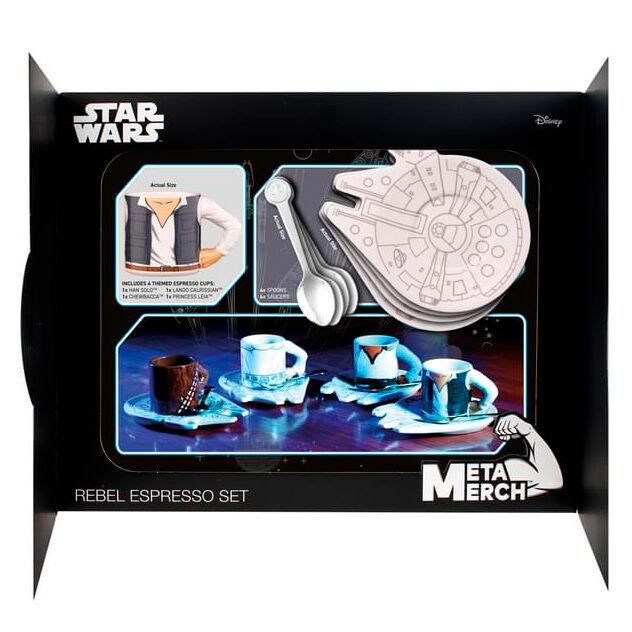 Star Wars: Rebel Luxury Espresso/Coffee Set - Exquisite Gaming - Ginga Toys