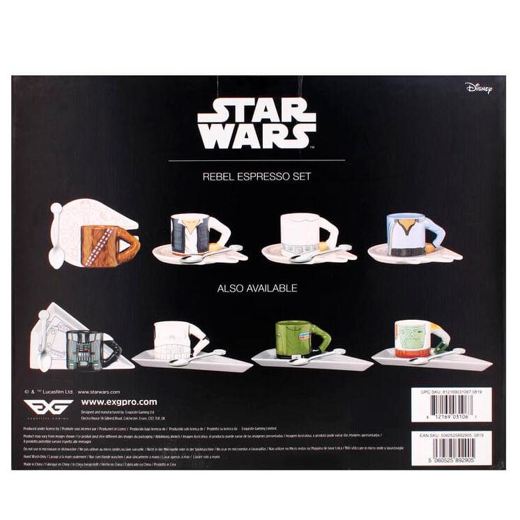 Star Wars: Rebel Luxury Espresso/Coffee Set - Exquisite Gaming - Ginga Toys