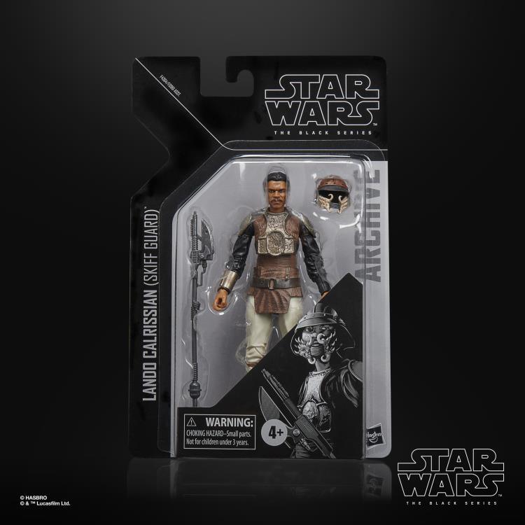 Star Wars Return of the Jedi Lando Calrissian (Skiff Guard) Action Figure (The Black Series) - Hasbro - Ginga Toys