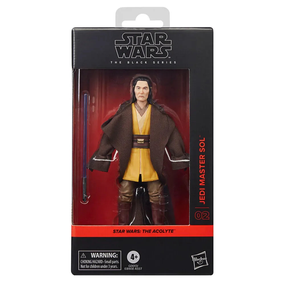 Star Wars: The Black Series 6" Jedi Master Sol Figure (The Acolyte) - Ginga Toys