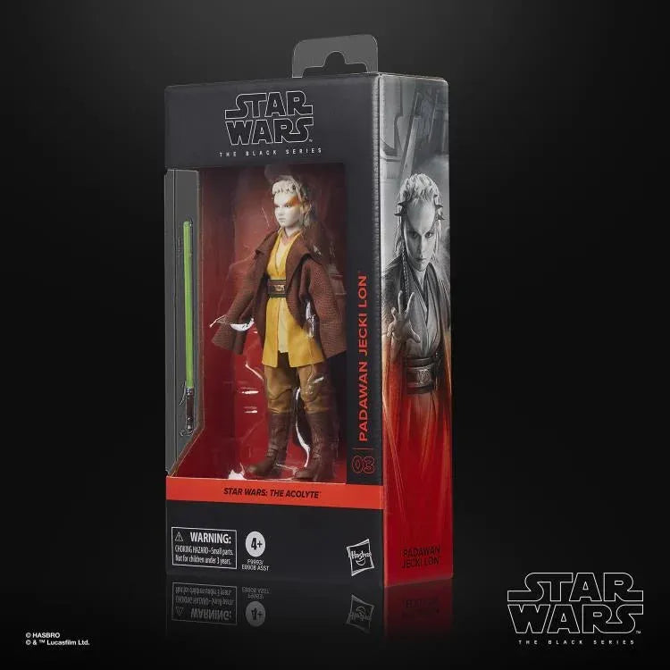 Star Wars: The Black Series 6" Padawan Jecki Lon Figure (The Acolyte) - Ginga Toys