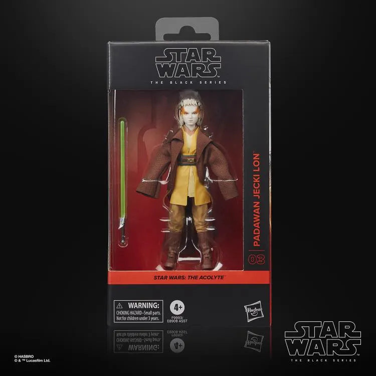 Star Wars: The Black Series 6" Padawan Jecki Lon Figure (The Acolyte) - Ginga Toys