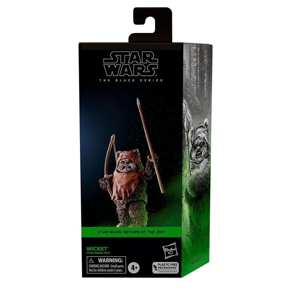 Star Wars: The Black Series 6" Wicket W. Warrick (Return of the Jedi) Action Figure - Hasbro - Ginga Toys