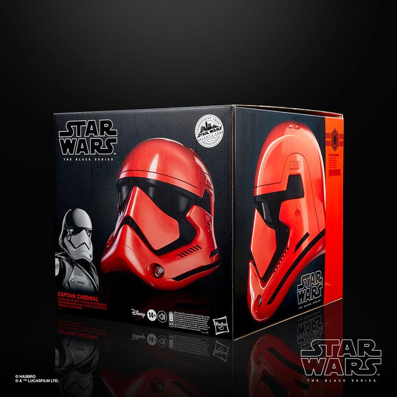 Star Wars: The Black Series Captain Cardinal 1:1 Wearable Electronic Helmet (Galaxy's Edge) - Ginga Toys