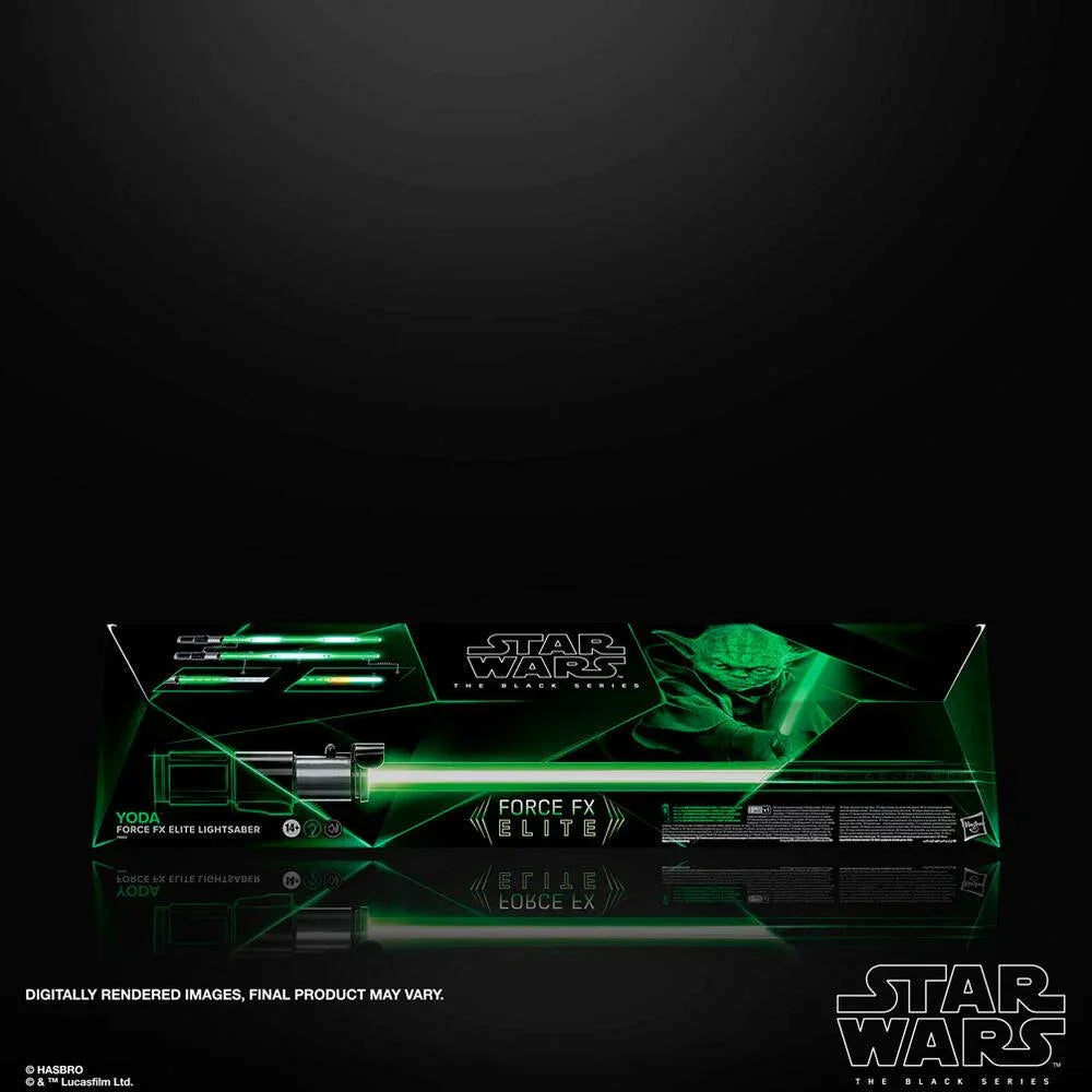 Star Wars: The Black Series Force FX Elite Yoda Lightsaber Replica (The Book of Boba Fett) - Hasbro - Ginga Toys