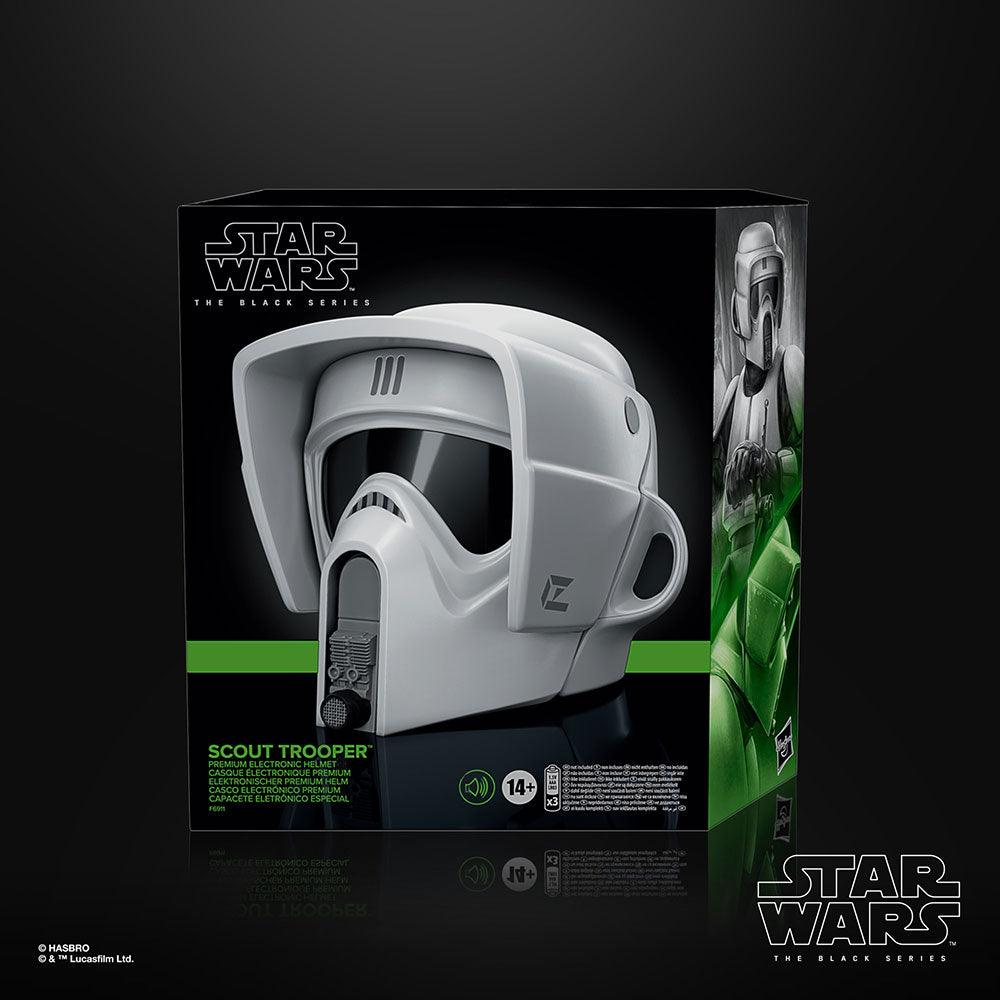 Star Wars The Black Series Scout Trooper Electronic Helmet (Return of The Jedi) - Hasbro - Ginga Toys