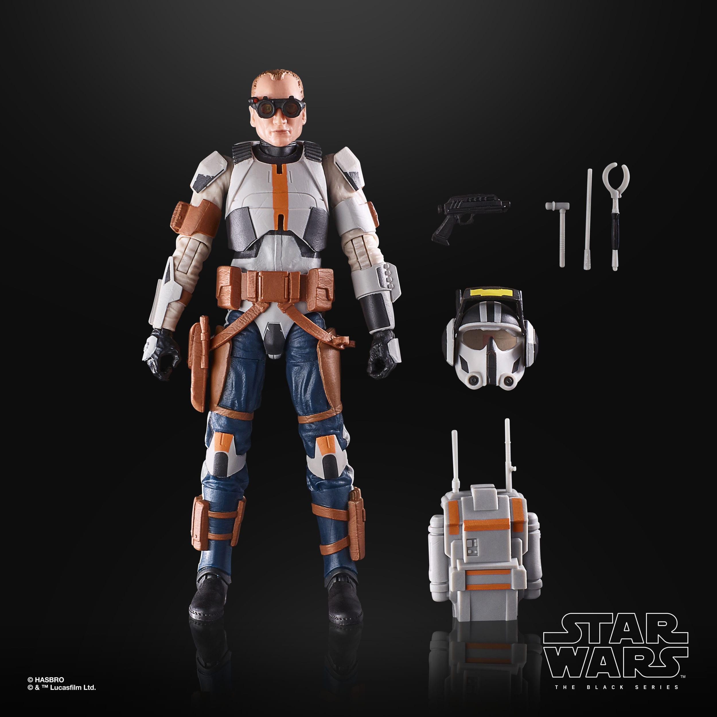 Star Wars The Bad Batch: The Black Series Hunter (Mercenary Gear) Kids Toy  Action Figure for Boys and Girls (9”)