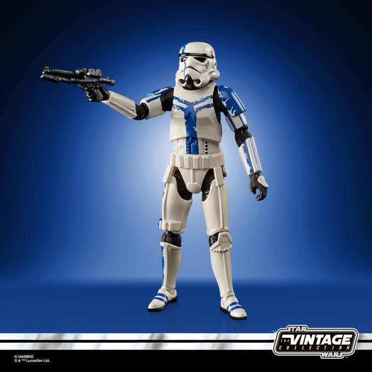 Star Wars The Force Unleashed Stormtrooper Commander Action Figure (The Vintage Collection) - Hasbro - Ginga Toys