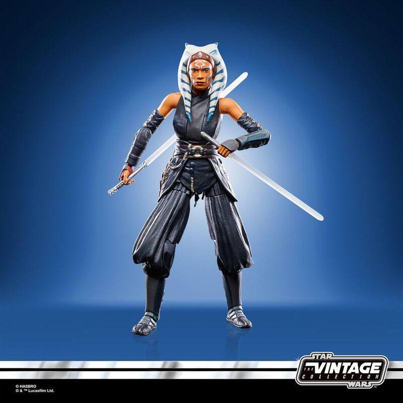 Star Wars The Mandalorian Ahsoka Tano Action Figure (The Vintage Collection) - Hasbro - Ginga Toys
