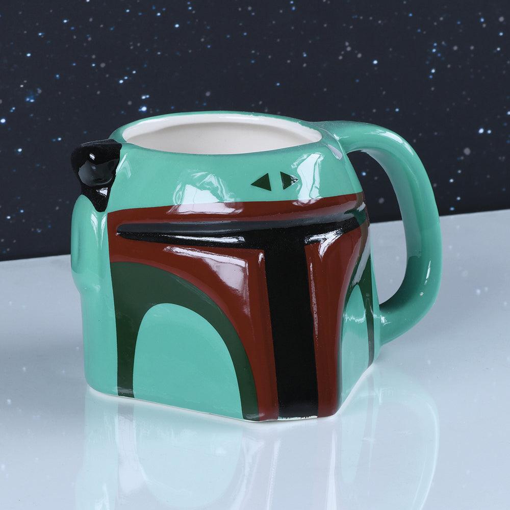 Star Wars The Mandalorian Boba Fett 3D Sculpted Mug 500ml