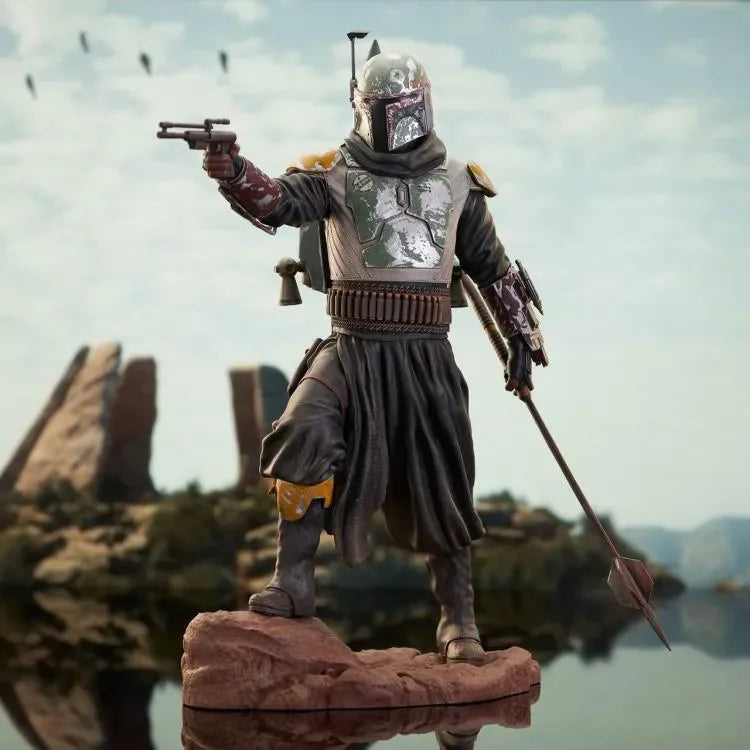 Star Wars The Mandalorian Milestones Boba Fett 1/6 Scale Limited Statue - Ginga Toys