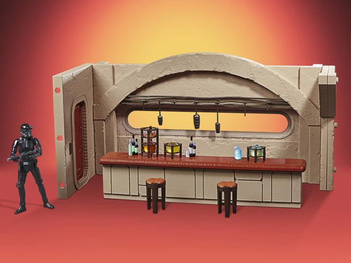 Star Wars The Mandalorian Nevarro Cantina + Imperial Death Trooper Action Figure Playset (The Vintage Collection) - Hasbro - Ginga Toys