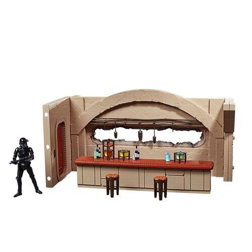 Star Wars The Mandalorian Nevarro Cantina + Imperial Death Trooper Action Figure Playset (The Vintage Collection) - Hasbro - Ginga Toys
