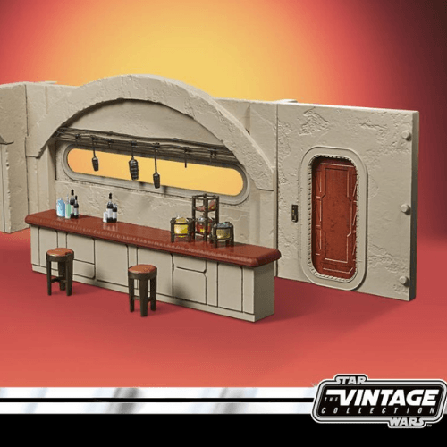 Star Wars The Mandalorian Nevarro Cantina + Imperial Death Trooper Action Figure Playset (The Vintage Collection) - Hasbro - Ginga Toys