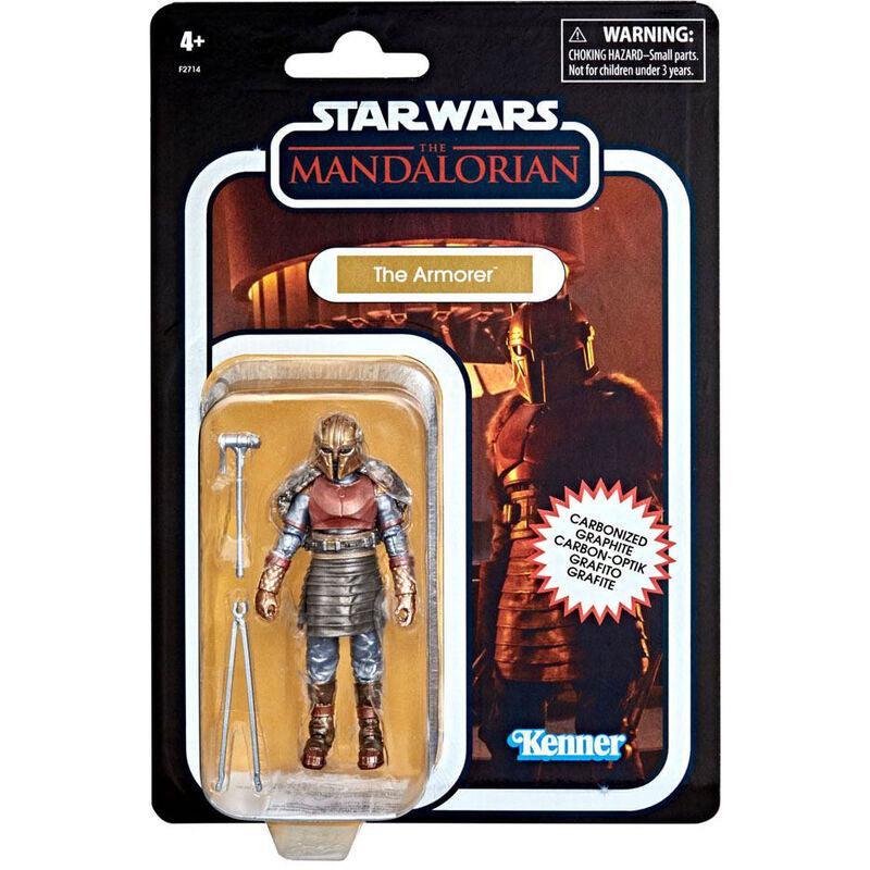 Star Wars The Mandalorian The Armorer Action Figure (The Vintage Collection) - Hasbro - Ginga Toys