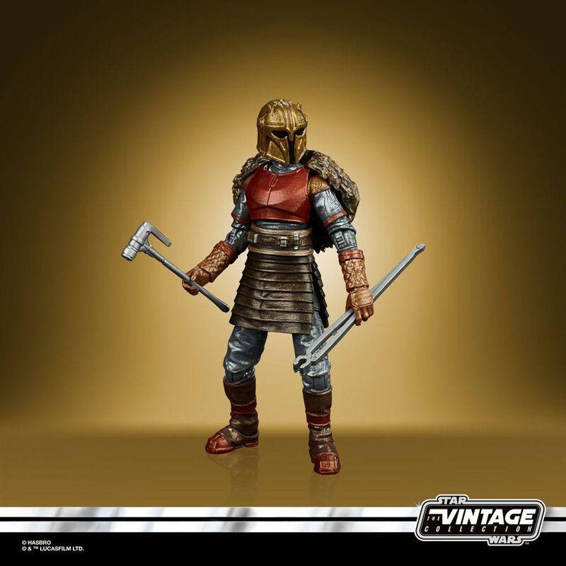 Star Wars The Mandalorian The Armorer Action Figure (The Vintage Collection) - Hasbro - Ginga Toys