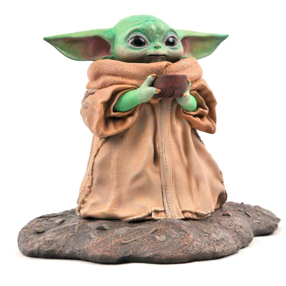 Star Wars The Mandalorian The Child Soup Premier Collection Statue - Diamond Select - Ginga Toys