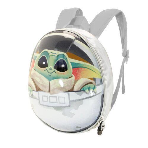 Star Wars The Mandalorian Tour Zipper Kids School Eggy Mini backpack - Karactermania - Ginga Toys