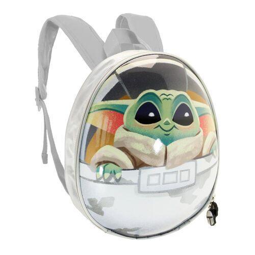 Star Wars The Mandalorian Tour Zipper Kids School Eggy Mini backpack - Karactermania - Ginga Toys