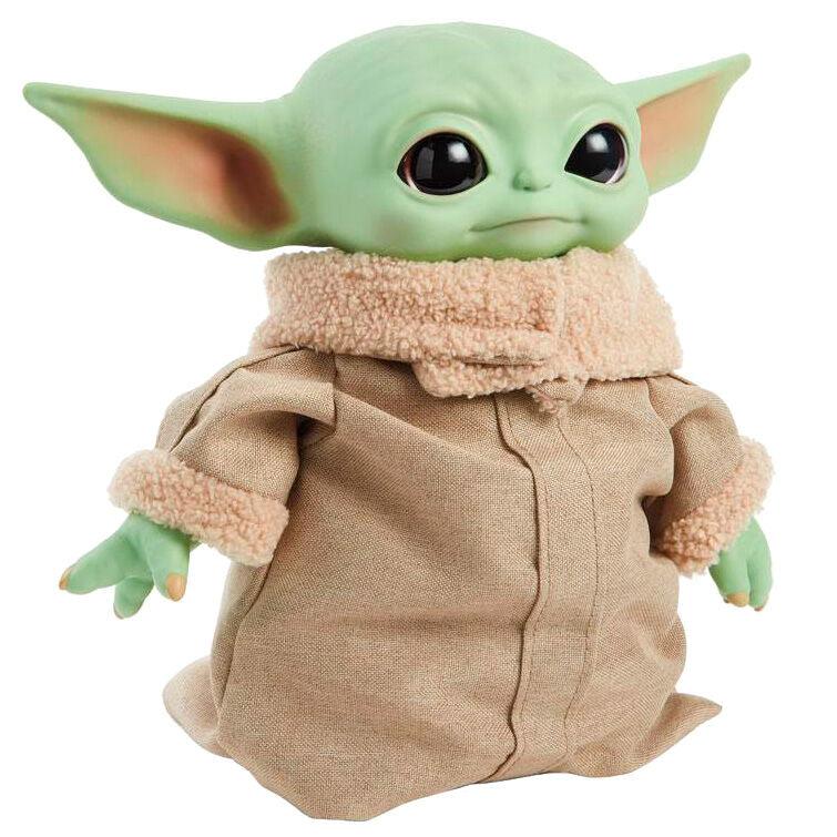 Star Wars The Mandalorian Yoda The Child Plush Toy 28cm - Mattel - Ginga Toys