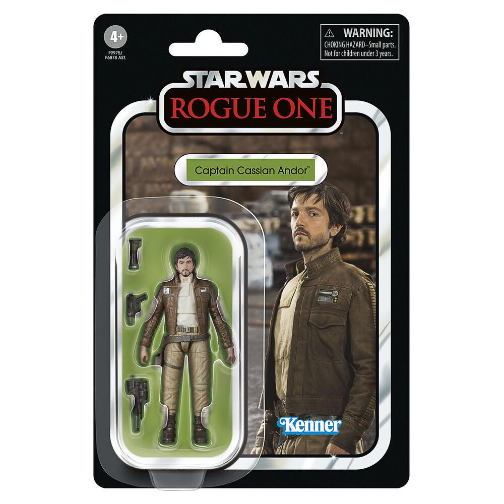 Star Wars: The Vintage Collection Captain Cassian Andor Figure (Rogue One) - Hasbro - Ginga Toys