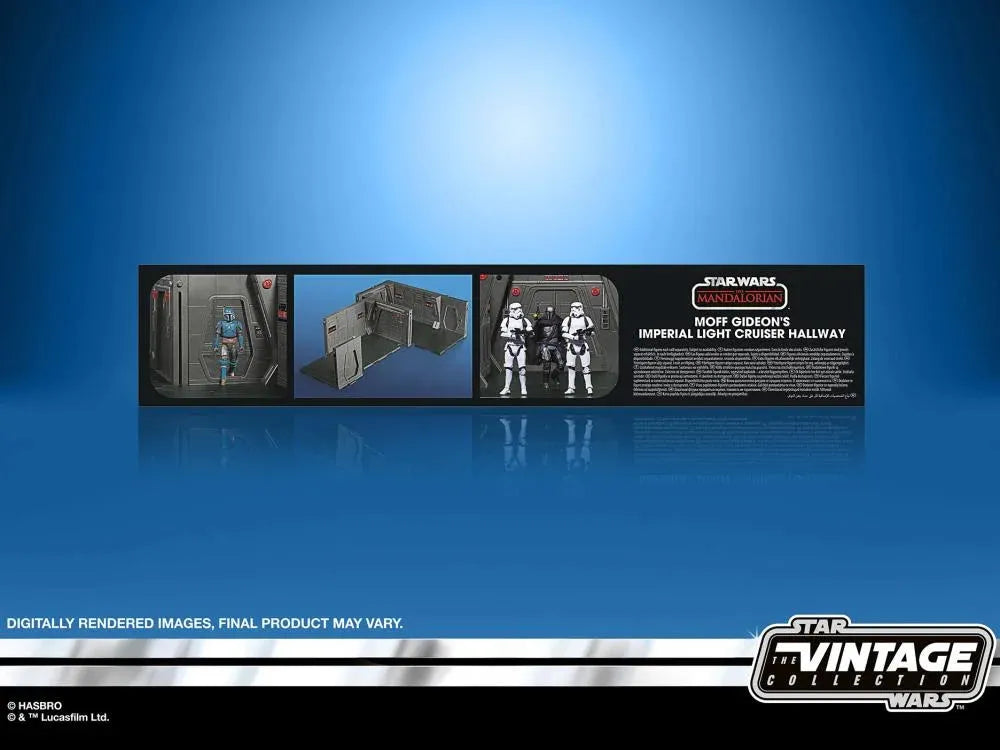 Star Wars: The Vintage Collection Moff Gideon's Imperial Light Cruiser Hallway Playset (The Mandalorian) - Ginga Toys