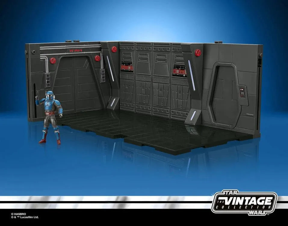 Star Wars: The Vintage Collection Moff Gideon's Imperial Light Cruiser Hallway Playset (The Mandalorian) - Ginga Toys