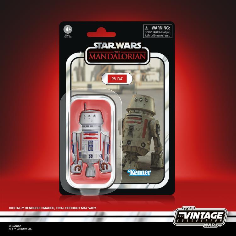 Star Wars: The Vintage Collection R5-D4 Action figure (The Mandalorian) - Hasbro - Ginga Toys