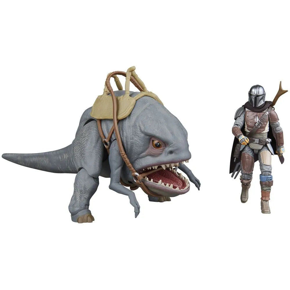 Star Wars: The Vintage Collection The Mandalorian (Arvala-7) & Blurrg Action Figure Set - Ginga Toys