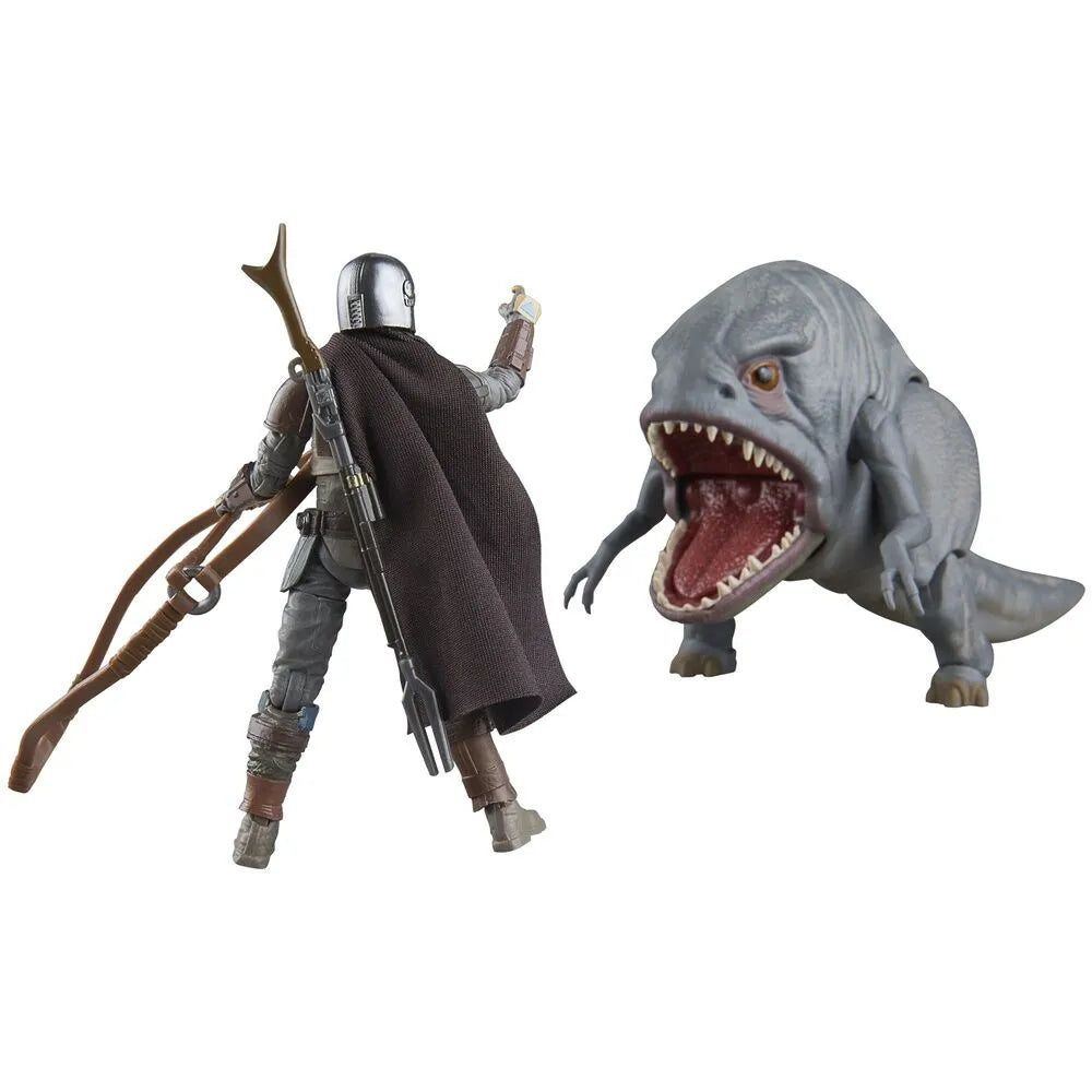 Star Wars: The Vintage Collection The Mandalorian (Arvala-7) & Blurrg Action Figure Set - Ginga Toys