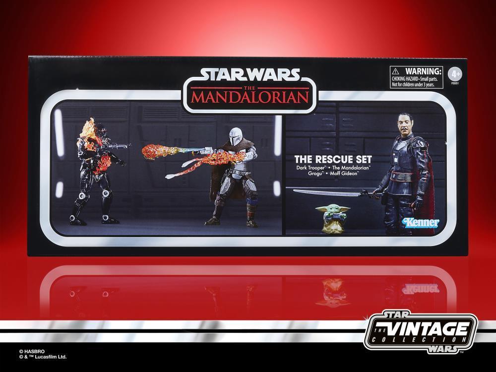 Star Wars: The Vintage Collection The Rescue (The Mandalorian) Exclusive Figure Set - Hasbro - Ginga Toys