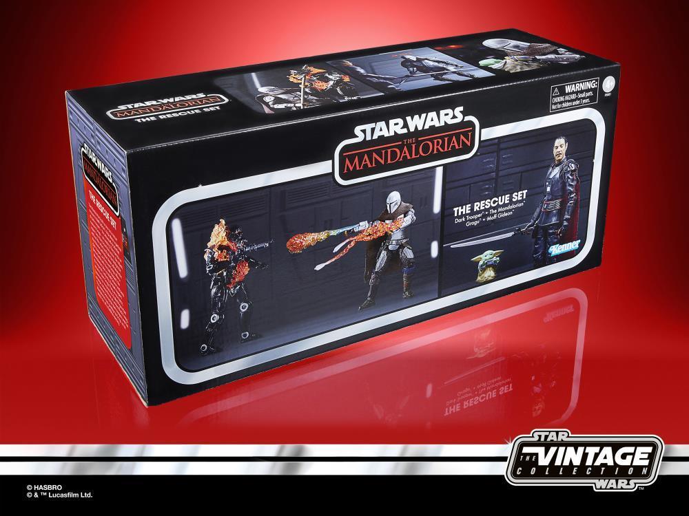 Star Wars: The Vintage Collection The Rescue (The Mandalorian) Exclusive Figure Set - Hasbro - Ginga Toys