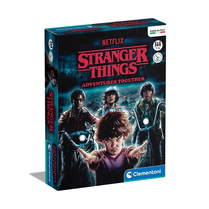 Stranger Things Adventures Together Board Game - Clementoni - Ginga Toys