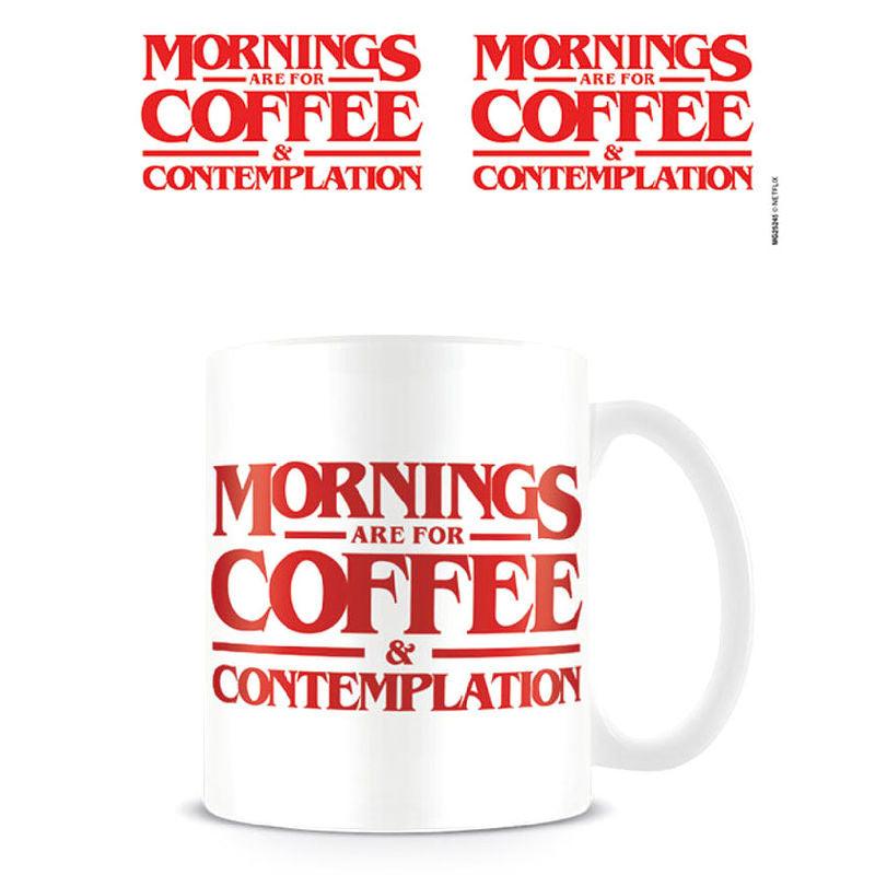 Stranger Things (Coffee and Contemplation) Coffee Mug 315ml - Pyramid International - Ginga Toys