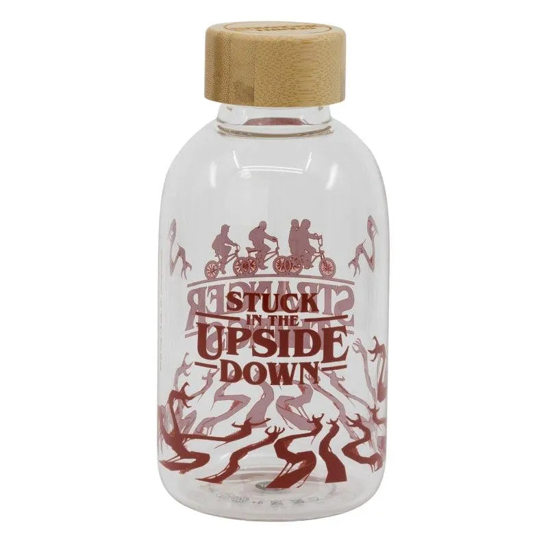 Stranger Things Glass Bottle 620ml - Stor - Ginga Toys