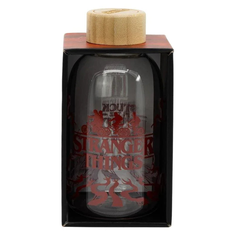 Stranger Things Glass Bottle 620ml - Stor - Ginga Toys