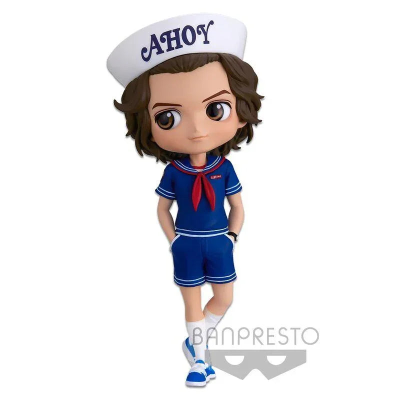 Stranger Things Q Posket Steve (Scoops Ahoy) Figure - Ginga Toys