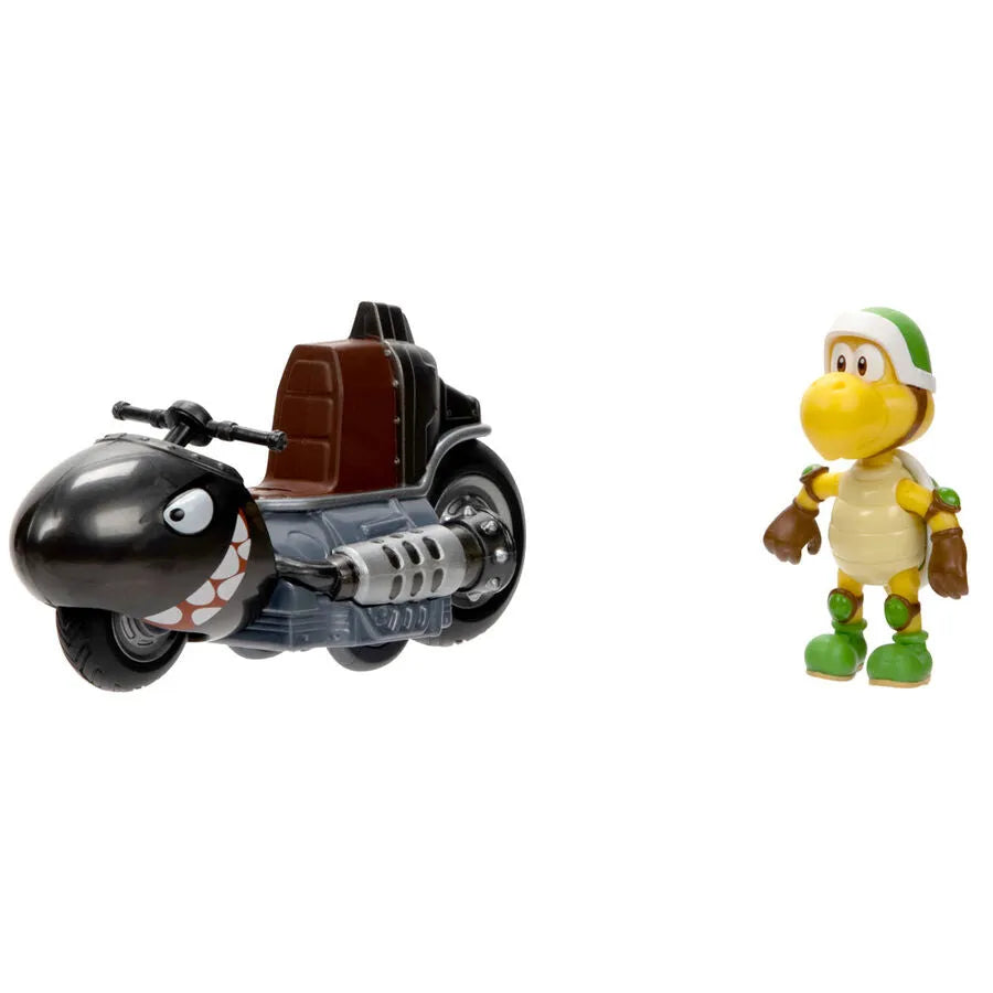 Super Mario Bros. The Movie Koopa Troopa Pull Back kart Racer - Ginga Toys