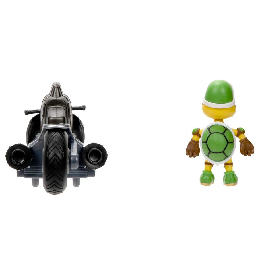 Super Mario Bros. The Movie Koopa Troopa Pull Back kart Racer - Ginga Toys