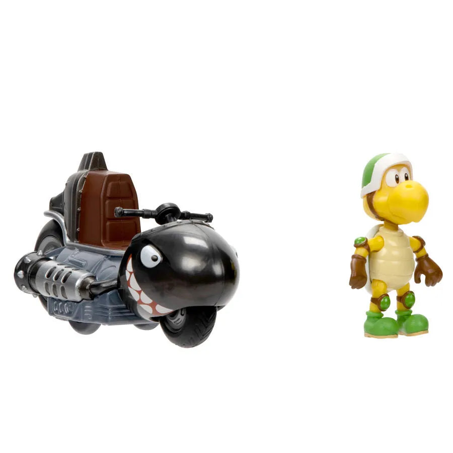 Super Mario Bros. The Movie Koopa Troopa Pull Back kart Racer - Ginga Toys