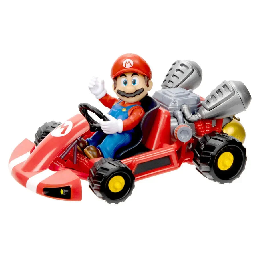 Super Mario Bros. The Movie Mario Pull Back kart Racer - Ginga Toys