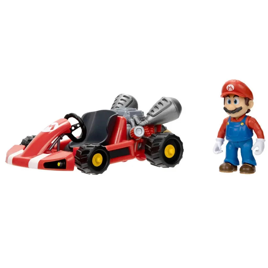 Super Mario Bros. The Movie Mario Pull Back kart Racer - Ginga Toys