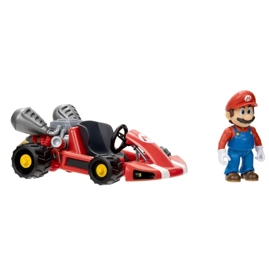 Super Mario Bros. The Movie Mario Pull Back kart Racer - Ginga Toys