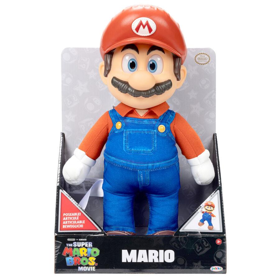 Super Mario Bros The Movie - Super Mario plush toy - Jakks Pacific - Ginga Toys
