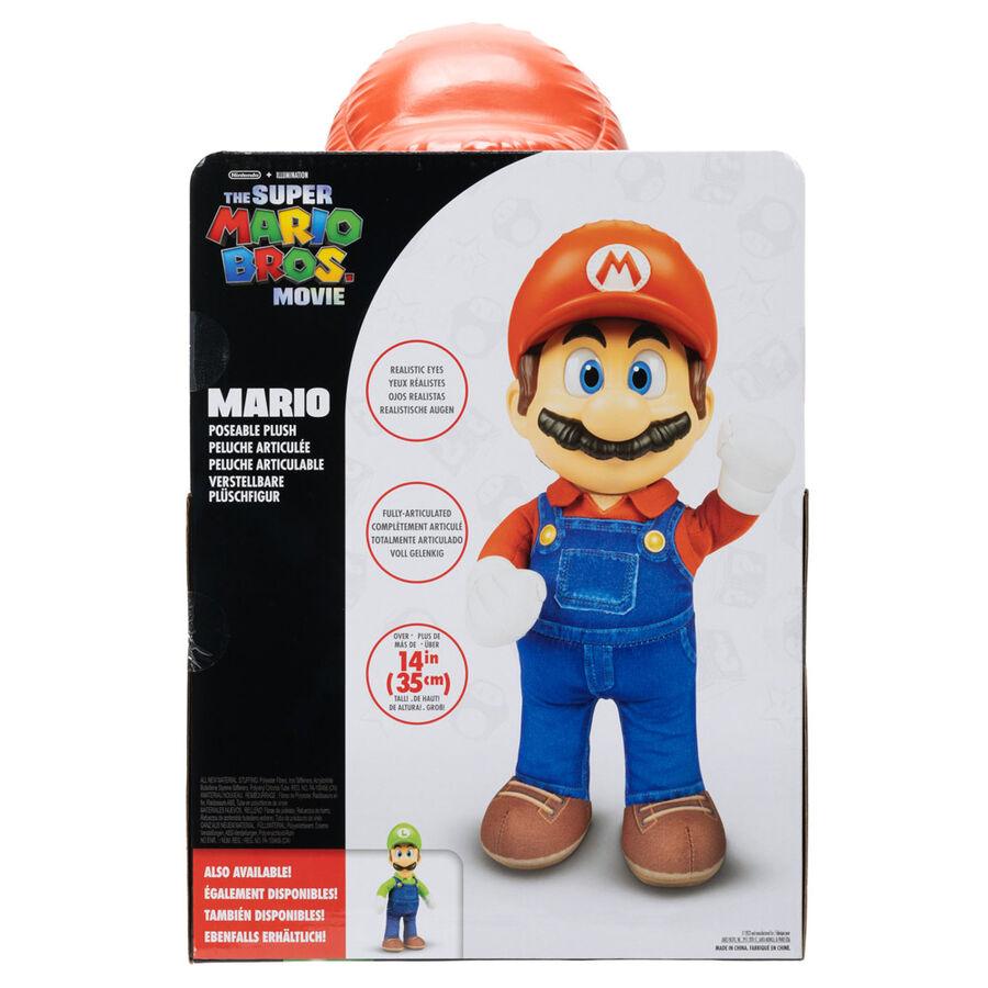 Super Mario Bros The Movie - Super Mario plush toy - Jakks Pacific - Ginga Toys