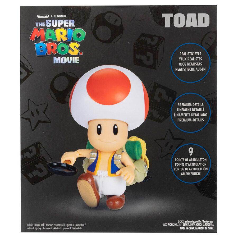 Super Mario Bros The Movie Toad figure - Jakks Pacific - Ginga Toys