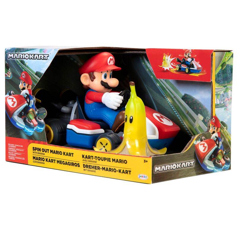 Super Mario spin Out Mario Kart figure - Jakks Pacific - Ginga Toys