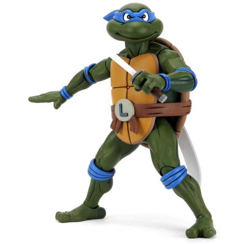 Teenage Mutant Ninja Turtles (Animated Series) Leonardo 1/4 Scale Figure - Neca - Ginga Toys