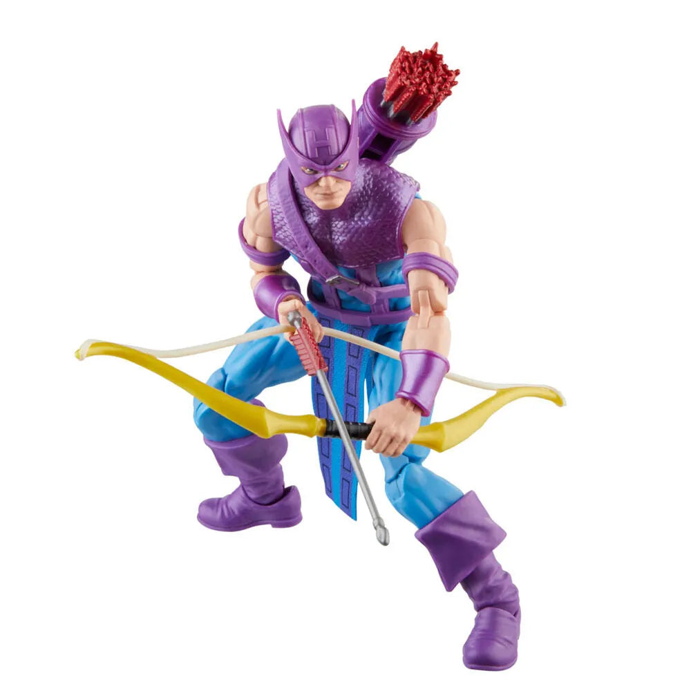 The Avengers 60th Anniversary Marvel Legends Hawkeye with Sky-Cycle - Ginga Toys